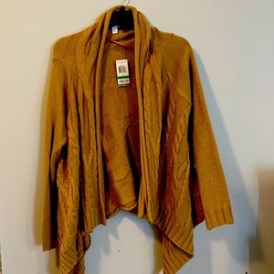 Charter Club Hot Toffee Cardigan Sweater New Brown
